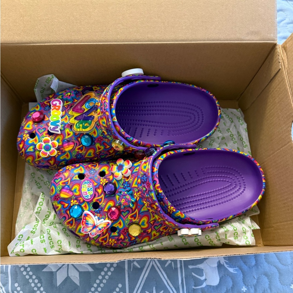 Lisa Frank Crocs New in box - Picture 2 of 4